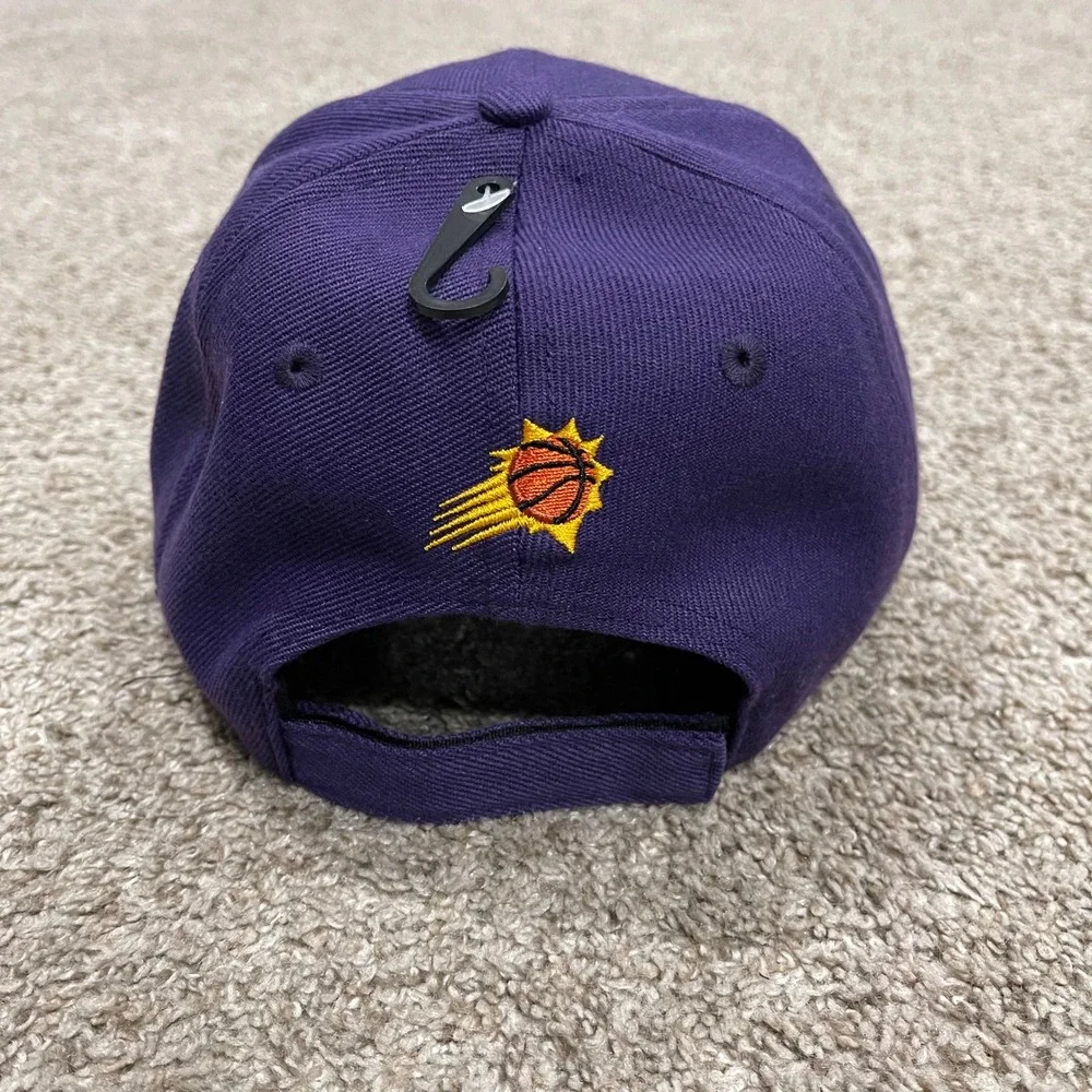 Phoenix‎ Suns Hat Cap Mens One Size Purple Ultra Game Embroidered Strapback NBA